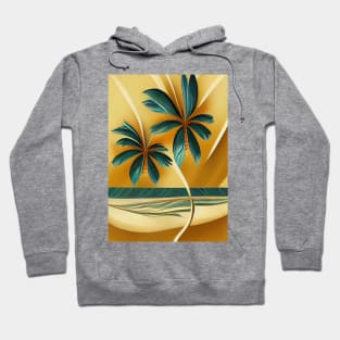 Tropical palm 9 Hoodie